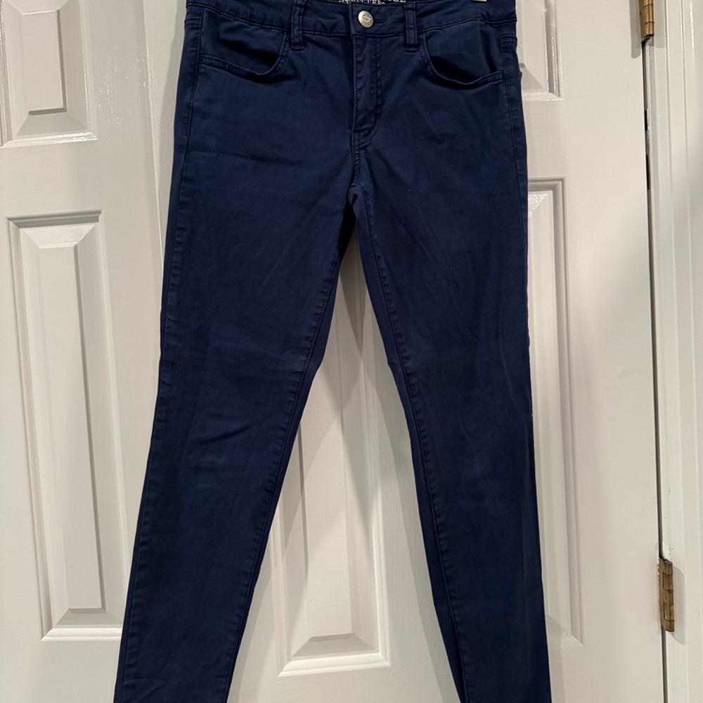 American Eagle Outfitters Navy Skinny Jeans
